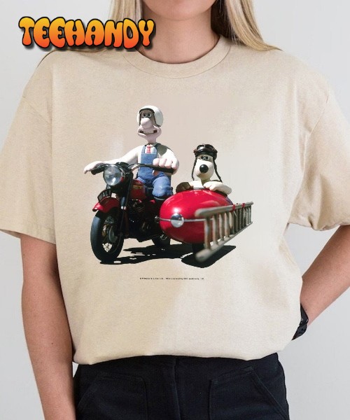 1989 Wallace And Gromit Police Car T-Shirt, Tu Wallace T-Shirt