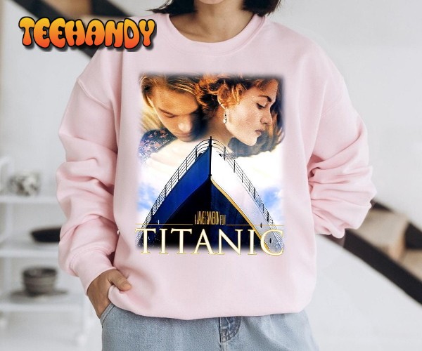 1998 Titanic Stanley Desantis T-Shirt, 1998 Deadstock Titanic Film T-Shirt