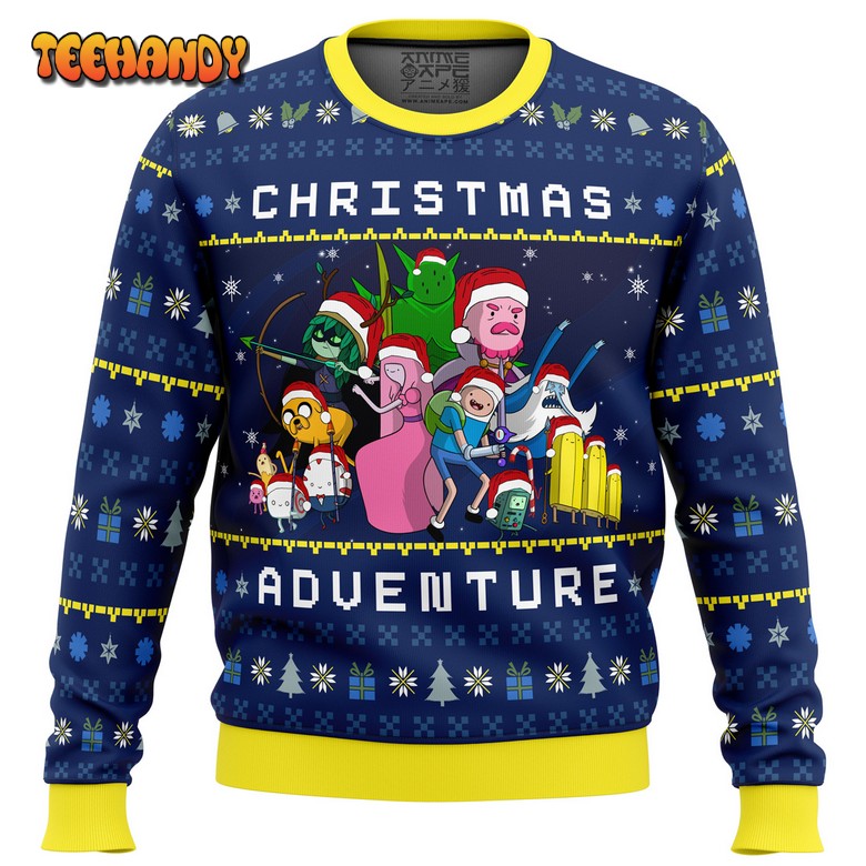 Adventure Time Christmas Quest Ugly Christmas Sweater