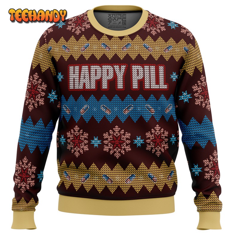 Akira Happy Pill Ugly Christmas Sweater