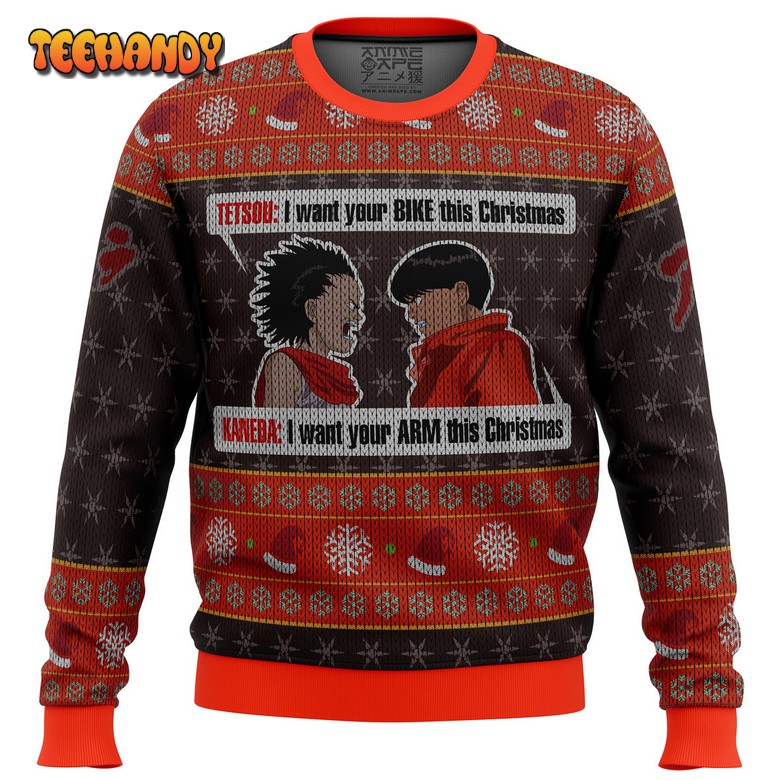 Akira Tetsou Shima and Shotaro Kaneda Ugly Christmas Sweater