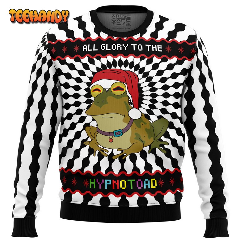 All Glory To The Hypnotoad Ugly Christmas Sweater