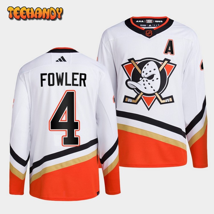 Anaheim Ducks Cam Fowler Reverse White Jersey