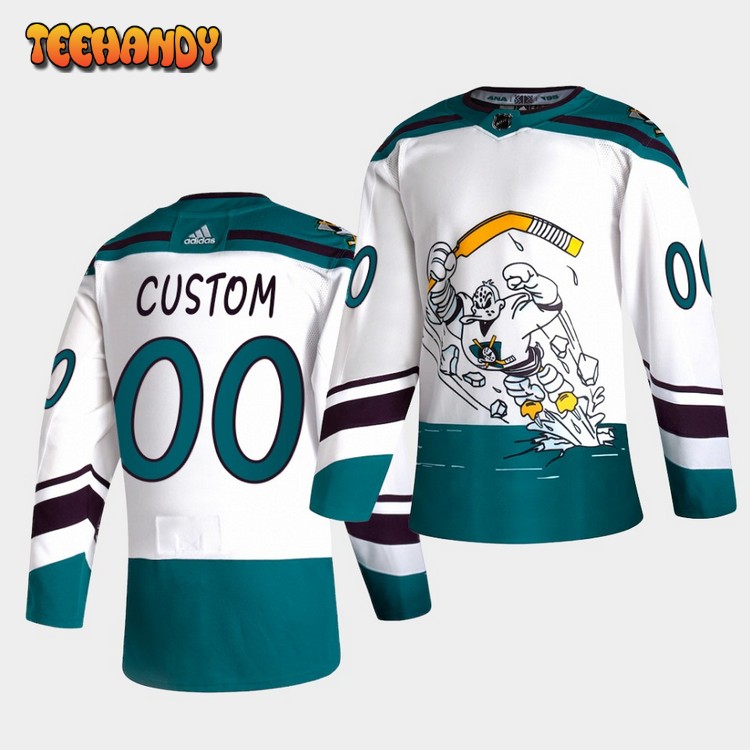 Anaheim Ducks Custom Reverse White Special Edition Jersey