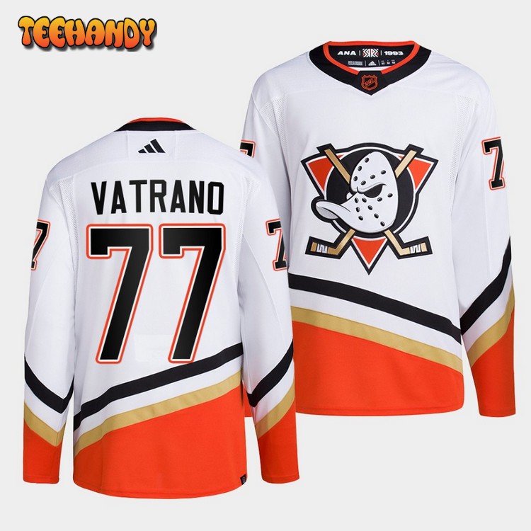 Anaheim Ducks Frank Vatrano Reverse White Jersey