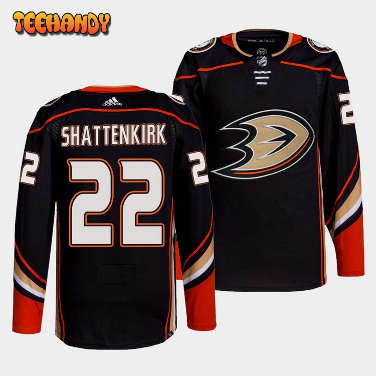 Anaheim Ducks Kevin Shattenkirk Home Black Jersey