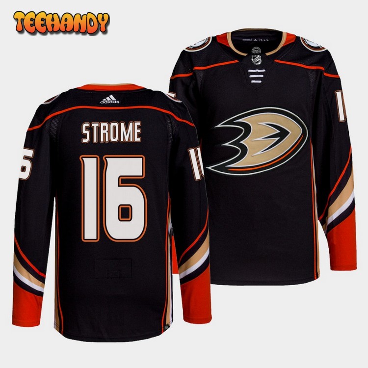 Anaheim Ducks Ryan Strome Home Black Jersey