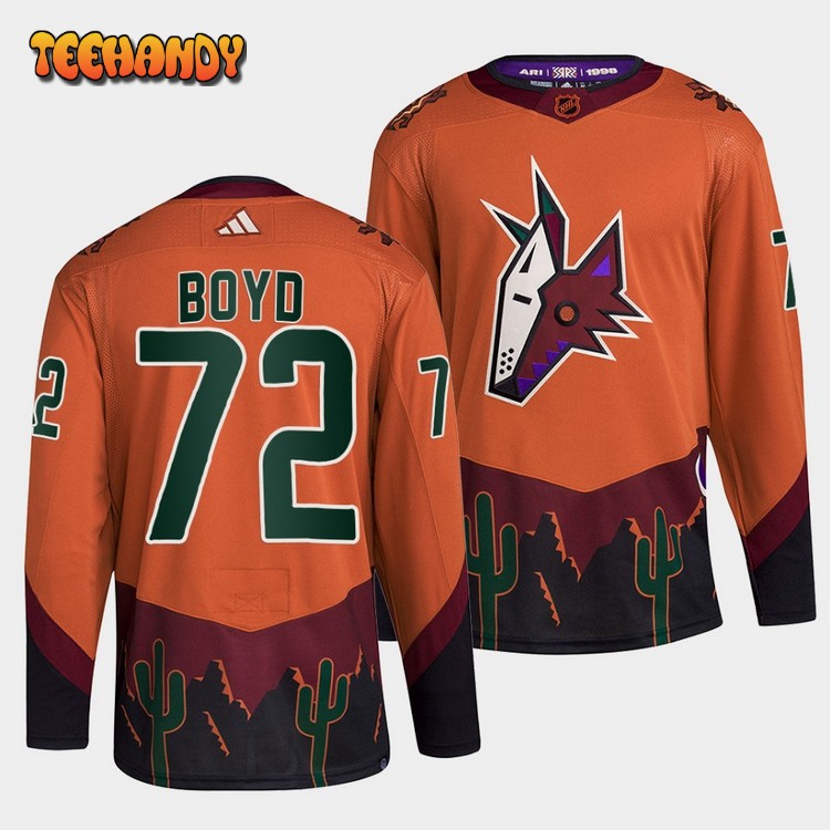 Arizona Coyotes Travis Boyd Reverse Orange Jersey
