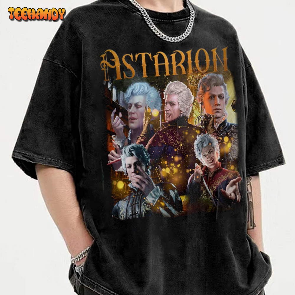 Astarion Baldur’s Gate 3 Fan Gamer Shirt, Minthara And Boo T Shirt