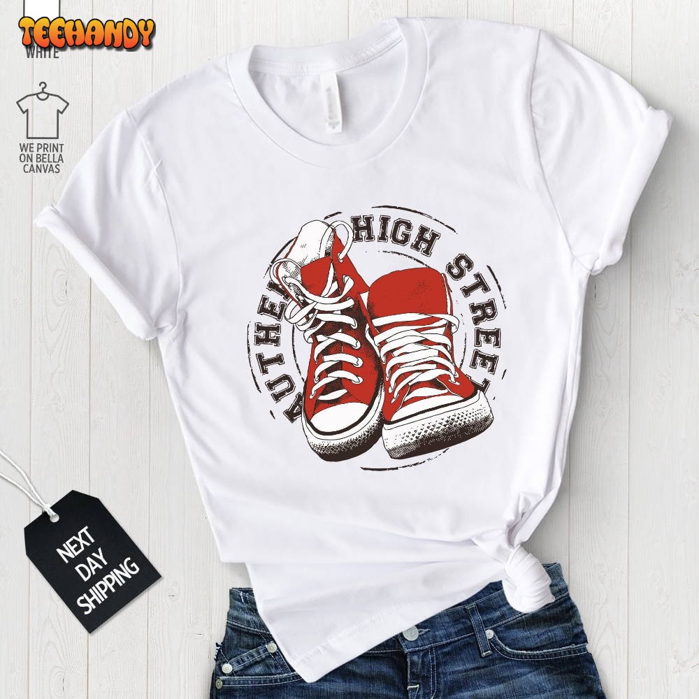 Authentic Orijinal Converse Shirt, Shoe T-shirt, Orijinal Converse Shirt