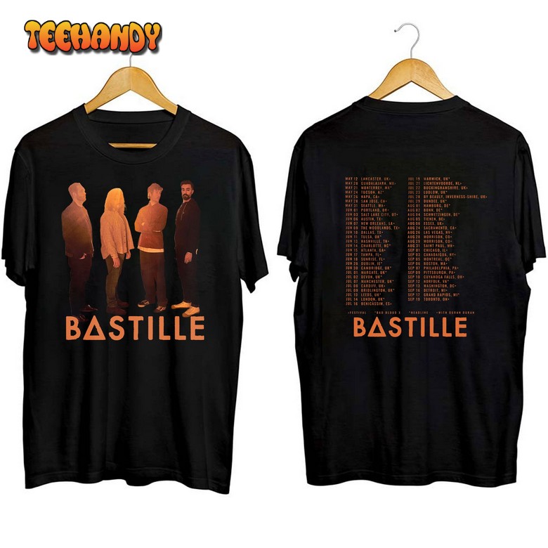 Bastille 2023 Tour Png, Bastille 2023 North American Tour Sweashirt