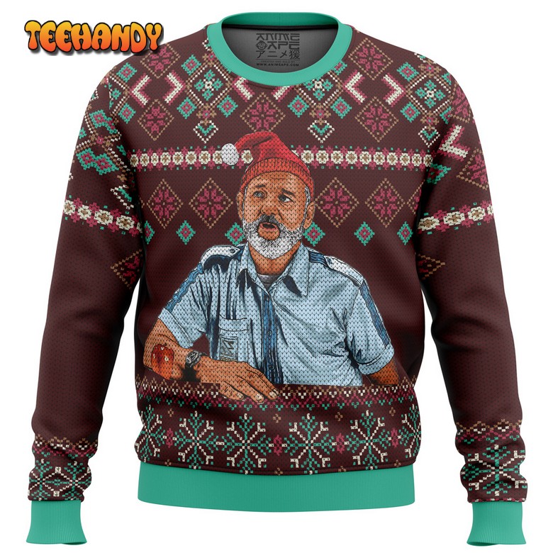 Bill Murray Ugly Christmas Sweater