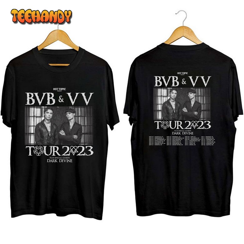 Black Veil Brides and VV (Ville Valo) Co-headline Tour 2023 Shirt, Sweashirt