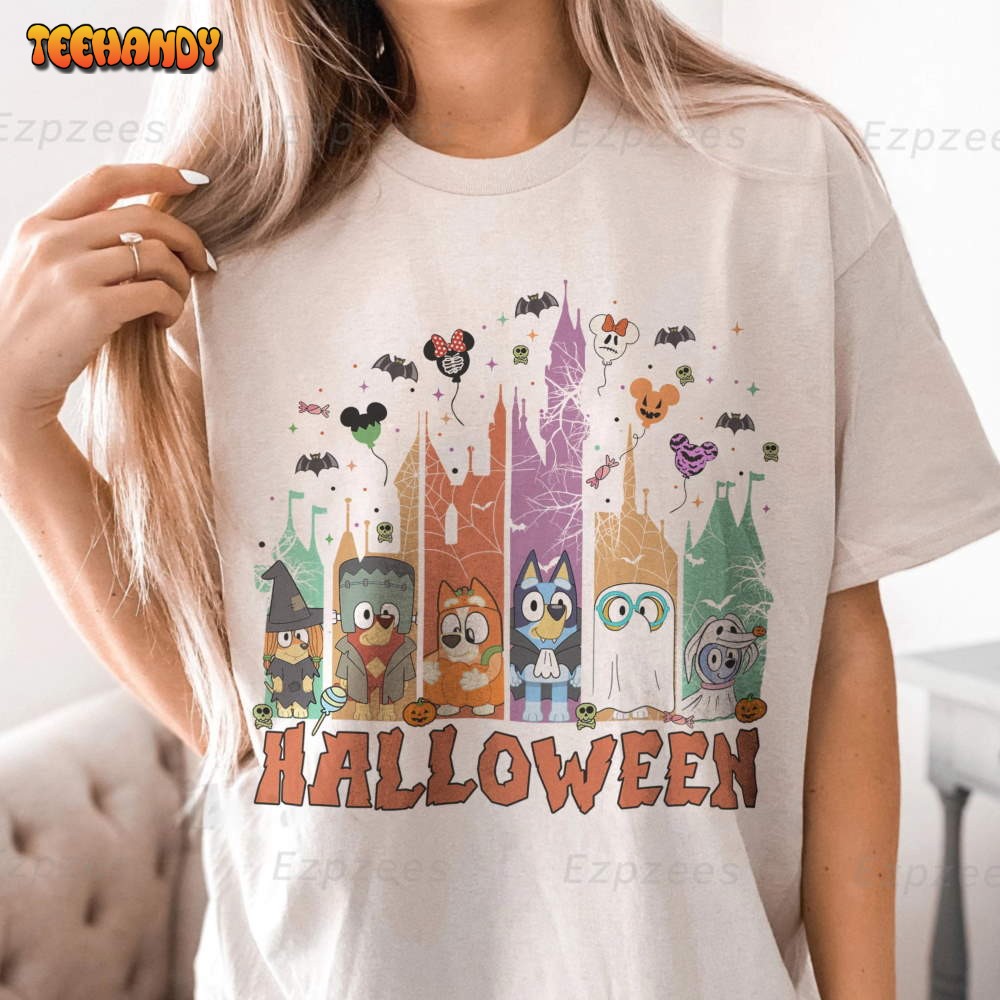 Blue Dog Family Halloween Shirt, Rad Like Family Halloween Shirt