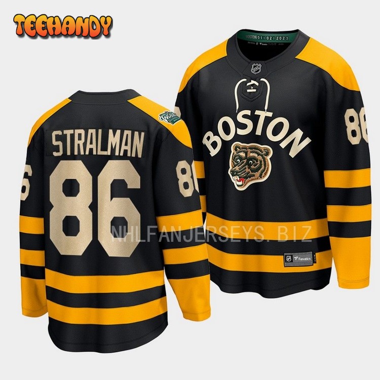 Boston Bruins Anton Stralman 2023 Winter Classic Black Jersey