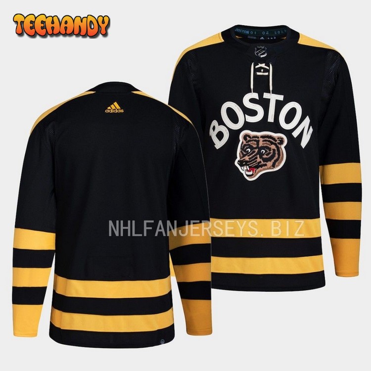 Boston Bruins Blank 2023 Winter Classic Black Jersey