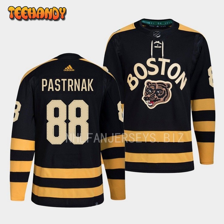 Boston Bruins 2022 Reverse Retro 2.0 David Pastrnak 88 White