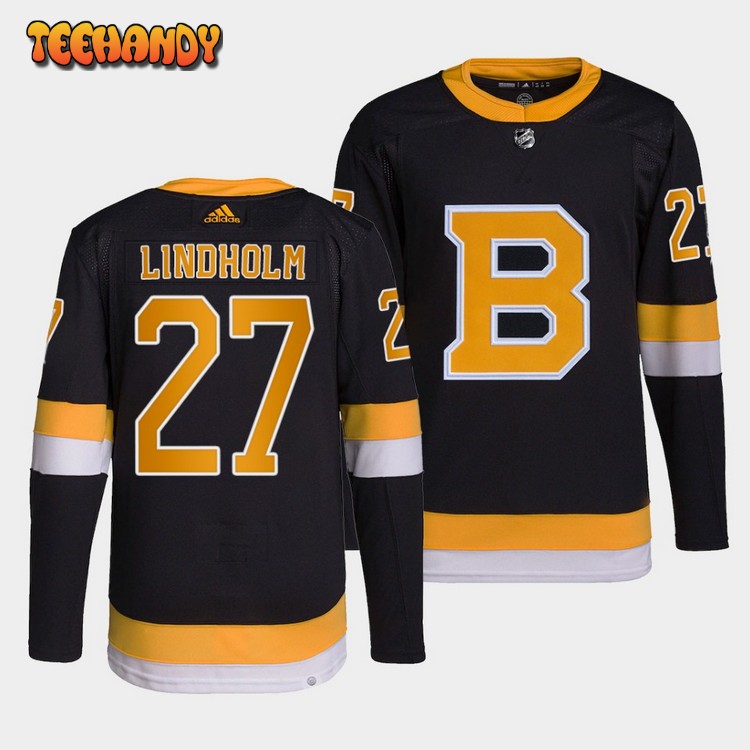 Boston Bruins Hampus Lindholm Alternate Black Jersey