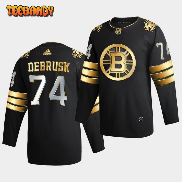 Boston Bruins Jake Debrusk 2020-21 Golden Edition Black Jersey