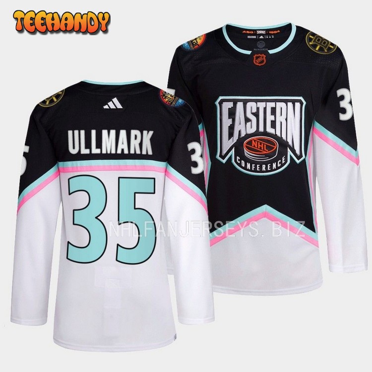 Boston Bruins Linus Ullmark 2023 NHL All-Star Black Eastern Jersey