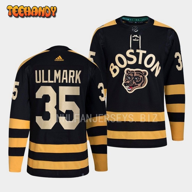 Boston Bruins Linus Ullmark 2023 Winter Classic Black Jersey