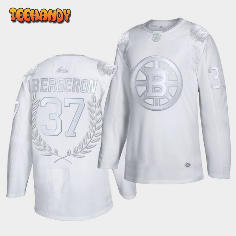 Boston Bruins Patrice Bergeron Frank J. Selke Trophy Awards Jersey