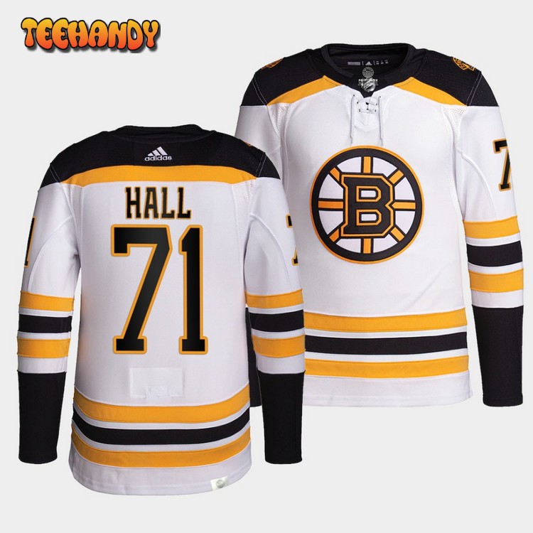 Boston Bruins Taylor Hall Away White Jersey