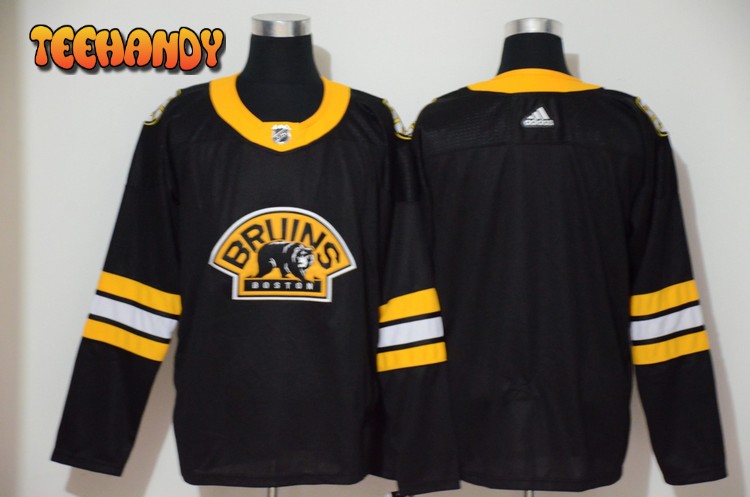 Boston Bruins Team Black Throwback Jersey