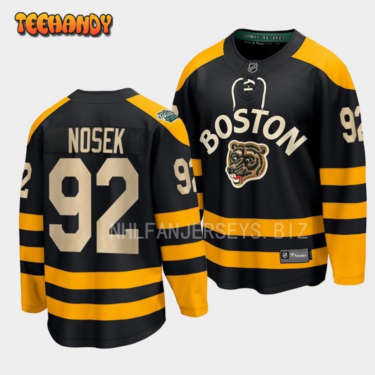 Boston Bruins Tomas Nosek 2023 Winter Classic Black Jersey