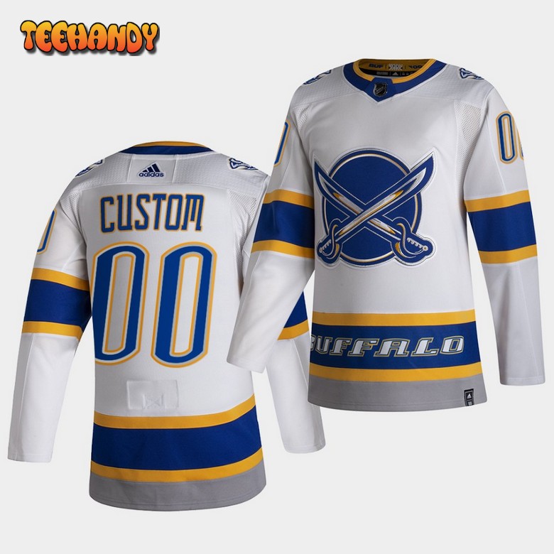 Buffalo Sabres Custom Reverse White Special Edition Jersey