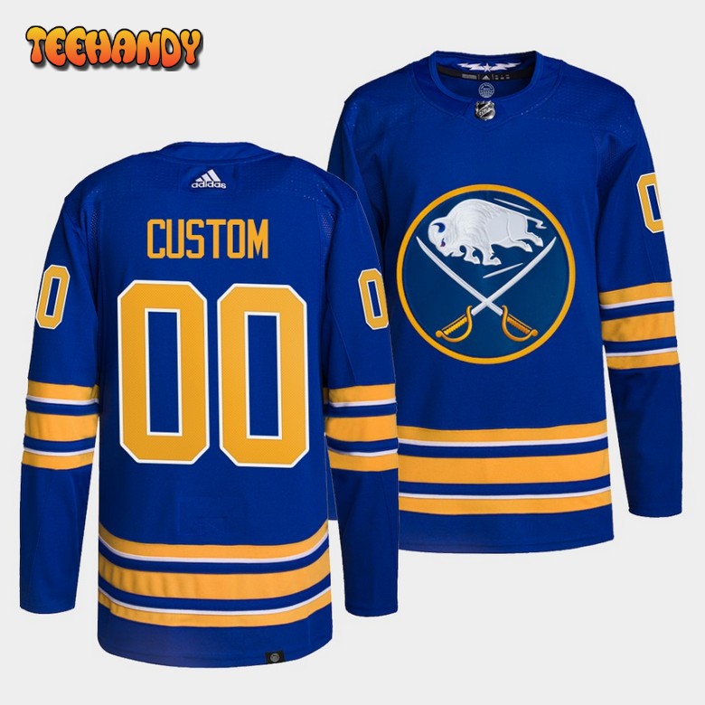 Buffalo Sabres Custom Royal Home Jersey