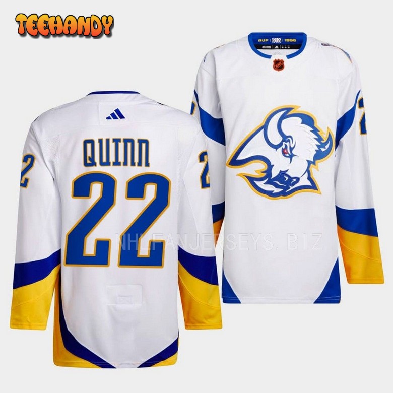 Buffalo Sabres Jack Quinn Reverse Retro 2.0 White Jersey