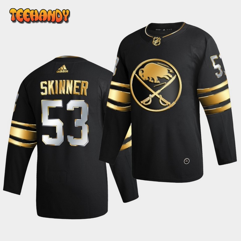 Buffalo Sabres Jeff Skinner 2020-21 Golden Edition Limited Black Jersey