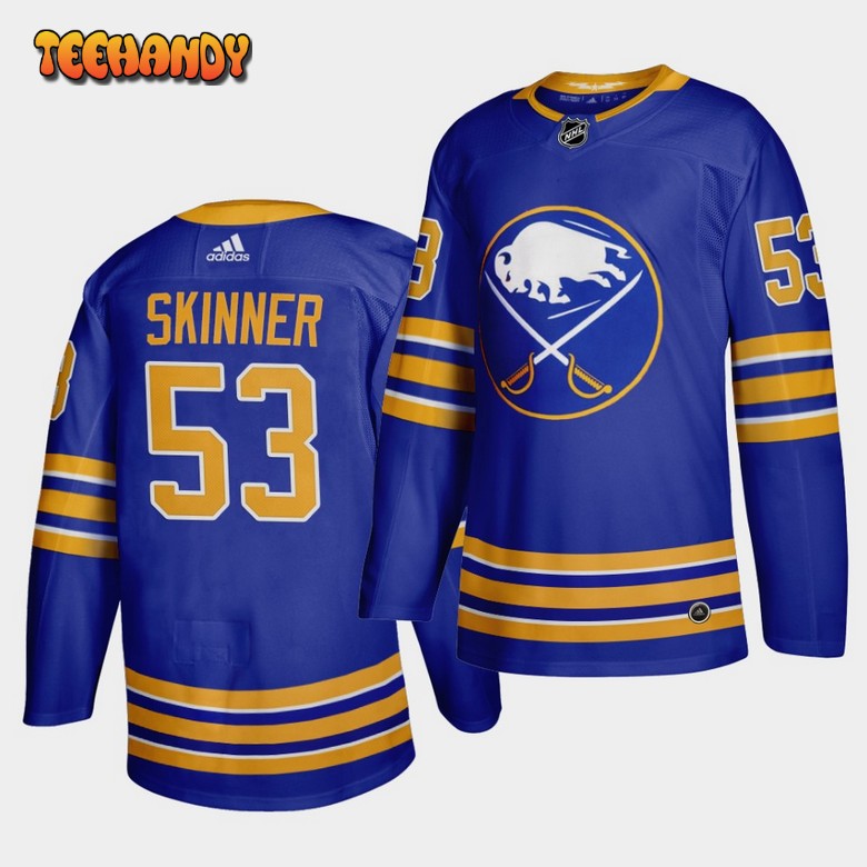 Buffalo Sabres Jeff Skinner 2020-21 Home Royal Jersey