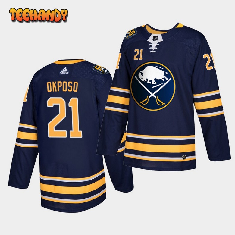 Buffalo Sabres Kyle Okposo 50th Anniversary Home Jersey