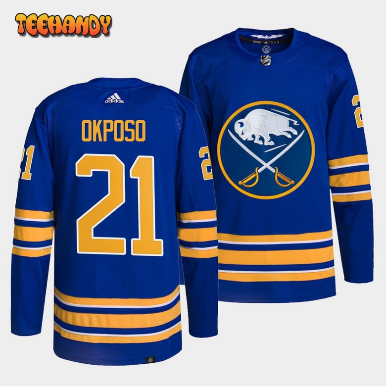 Buffalo Sabres Kyle Okposo Home Royal Jersey