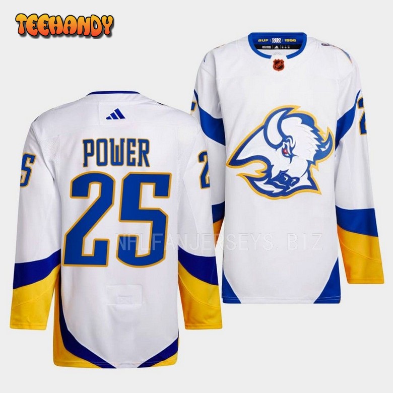 Buffalo Sabres Owen Power Reverse Retro 2.0 White Jersey