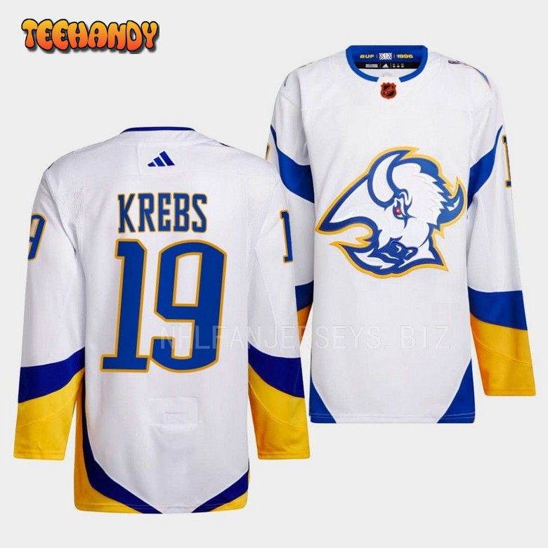 Buffalo Sabres Peyton Krebs Reverse Retro 2.0 White Jersey