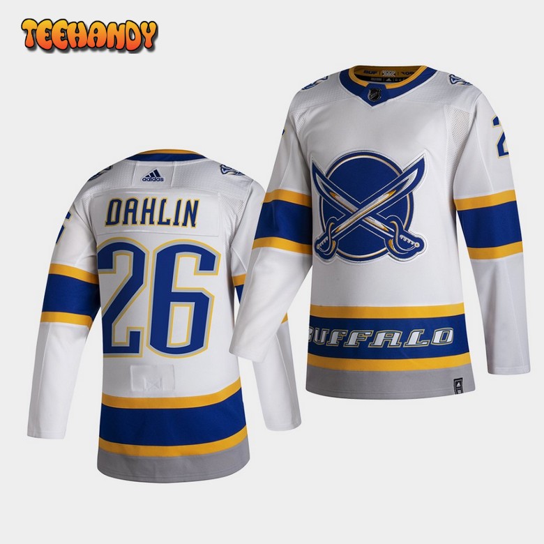 Buffalo Sabres Rasmus Dahlin 2021 Reverse Retro White Edition Jersey