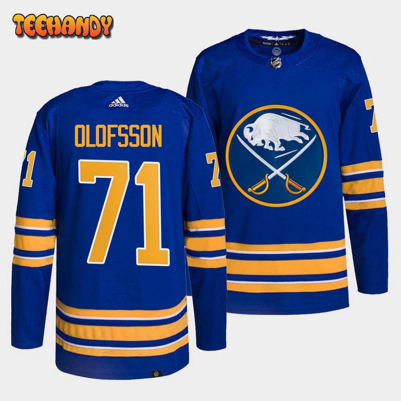 Buffalo Sabres Victor Olofsson Home Royal Jersey