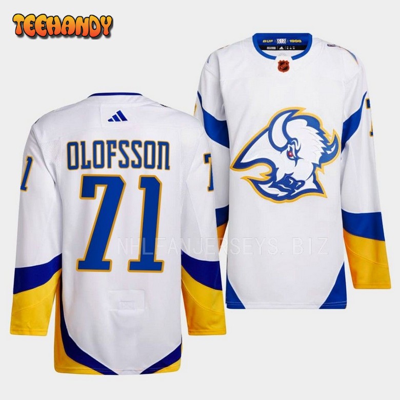 Buffalo Sabres Victor Olofsson Reverse Retro 2.0 White Jersey