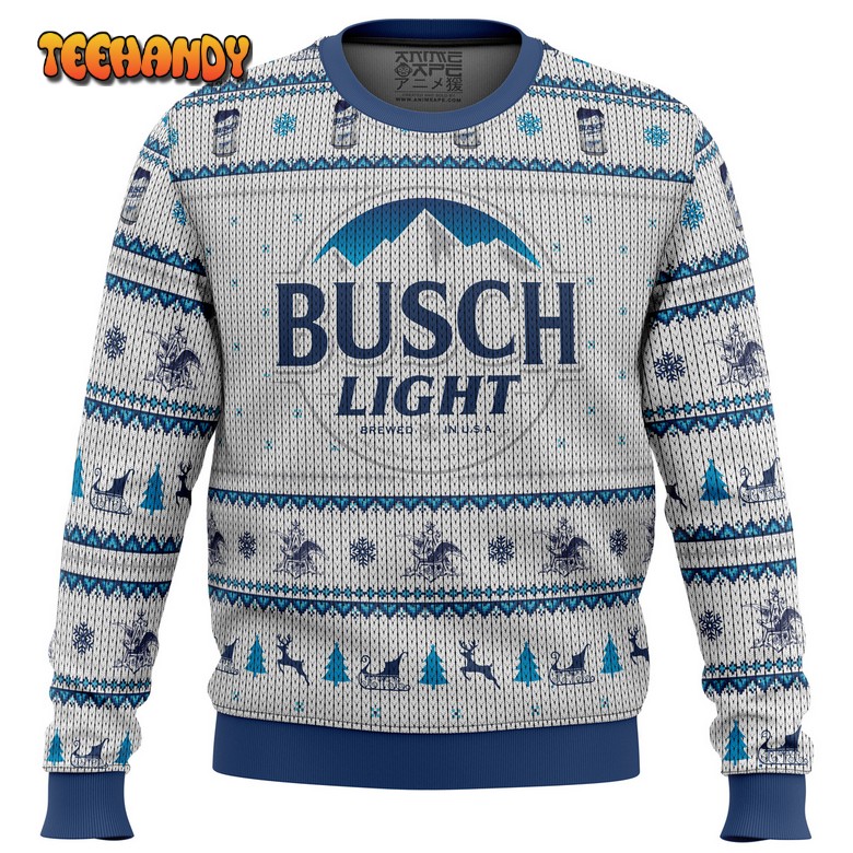 Busch Light Ugly Christmas Sweater