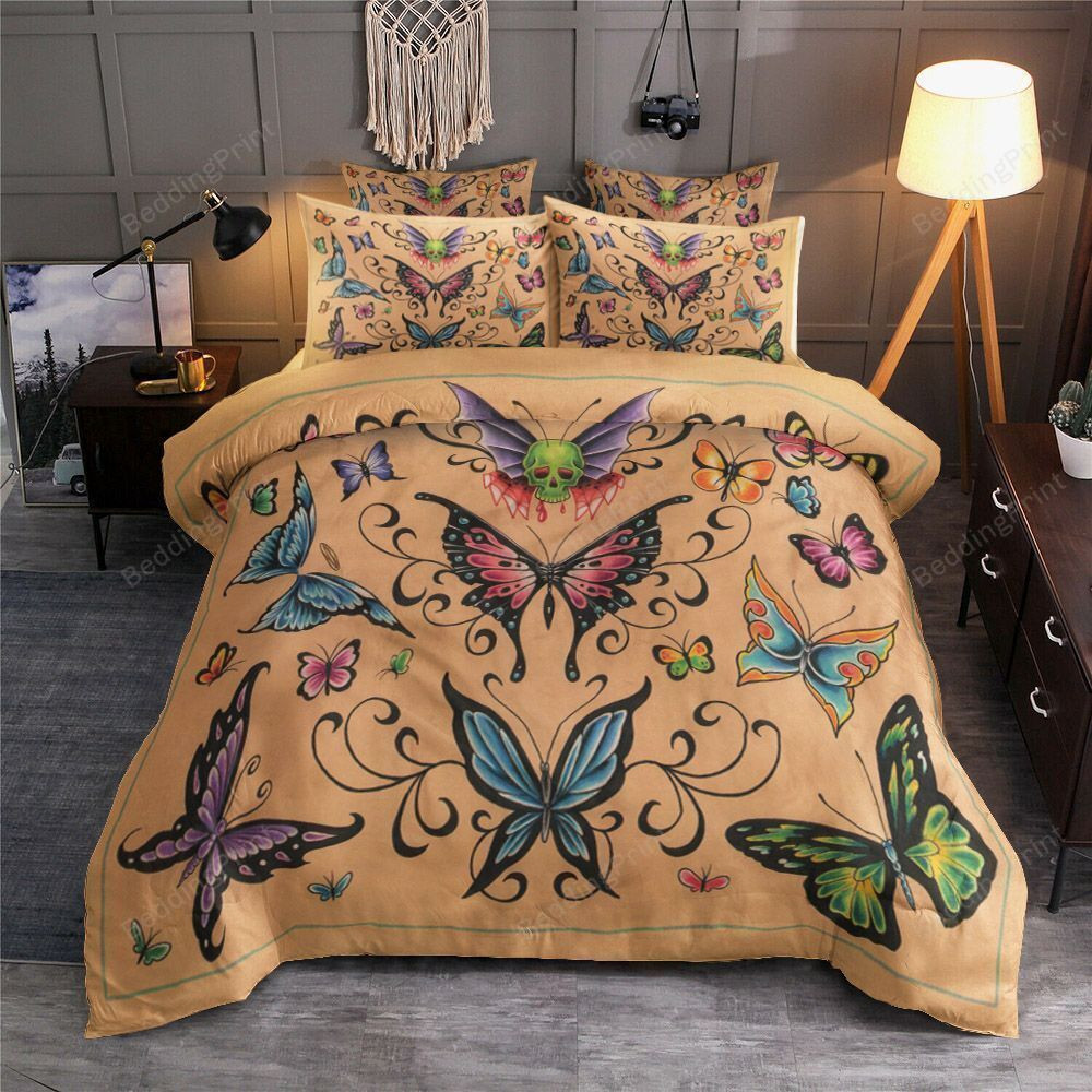 Butterfly Bed Sheets Duvet Cover Bedding Sets