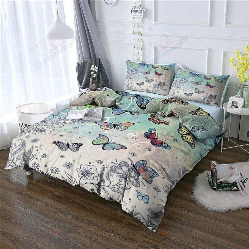 Butterfly In Digital Artwork All Over Printed Bedding Sets