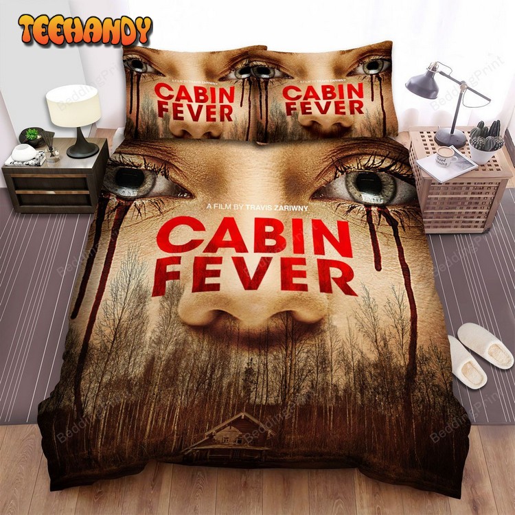 Cabin Fever (2002) A Film Bt Travis Zảiwny Movie Poster Bedding Sets