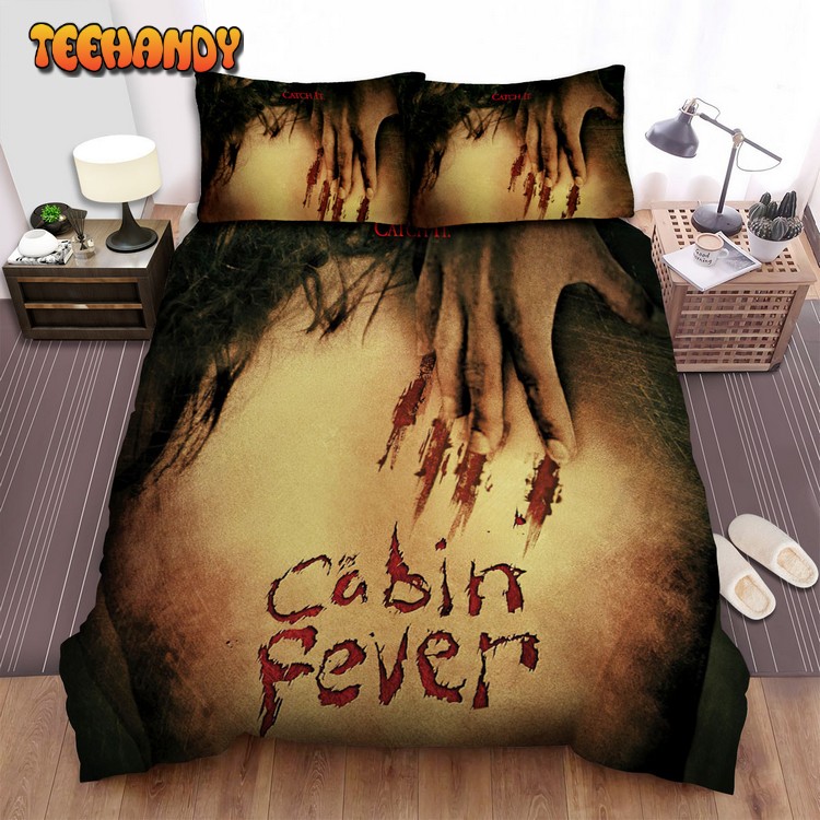 Cabin Fever (2002) Catch It Movie Poster Spread Comforter Bedding Sets