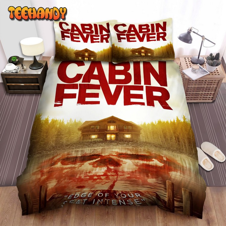 Cabin Fever (2002) Edge Of Your Seat Intense Movie Poster Bedding Sets