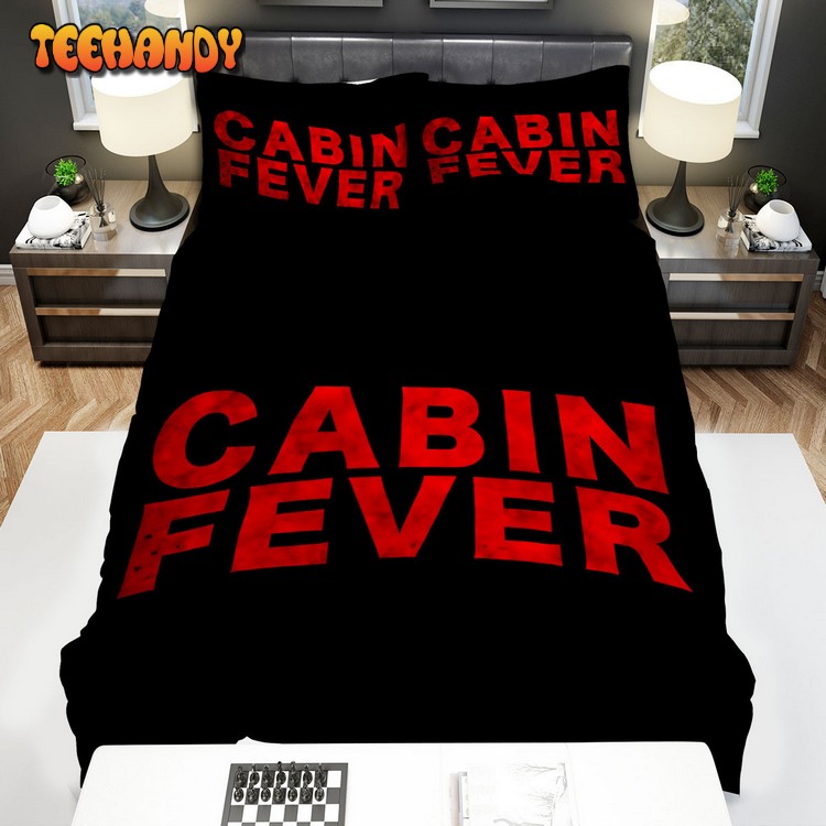 Cabin Fever (2002) Poster Movie Poster Comforter Bedding Sets Ver 1