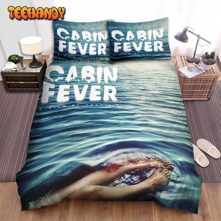 Cabin Fever (2002) Something’s In The Water Movie Poster Bedding Sets