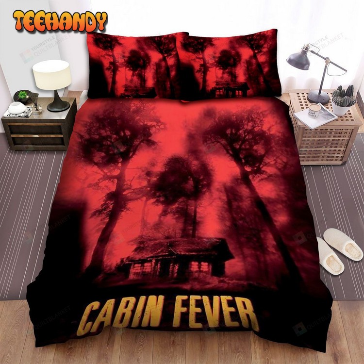 Cabin Fever (2002) Terror In The Flesh Movie Poster Bedding Sets